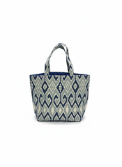 China Seas Medium Tote:  Aquarius - Navy / Custom Blue